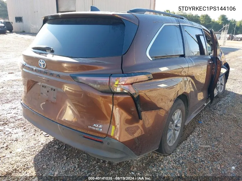 5TDYRKEC1PS144106 2023 Toyota Sienna Xle