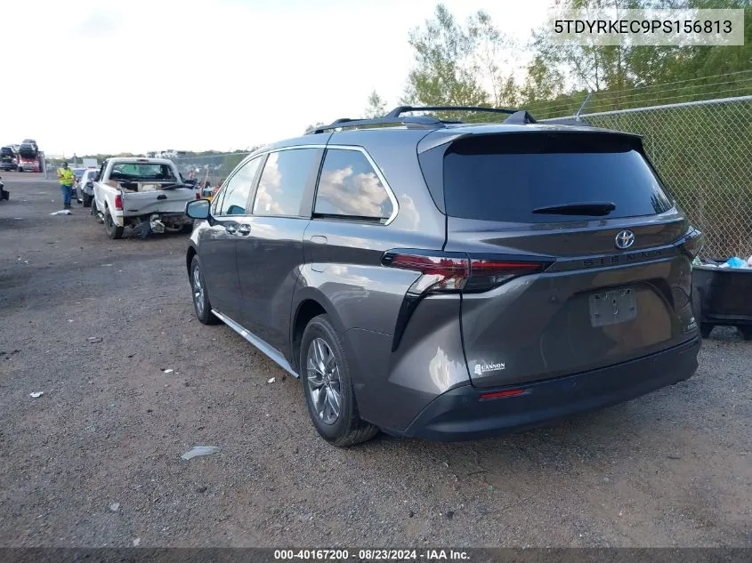 2023 Toyota Sienna Xle VIN: 5TDYRKEC9PS156813 Lot: 40167200