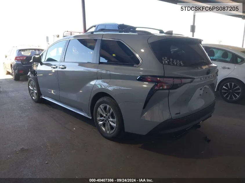 5TDCSKFC6PS087205 2023 Toyota Sienna Woodland Edition