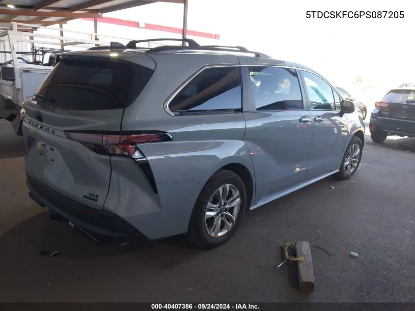 5TDCSKFC6PS087205 2023 Toyota Sienna Woodland Edition