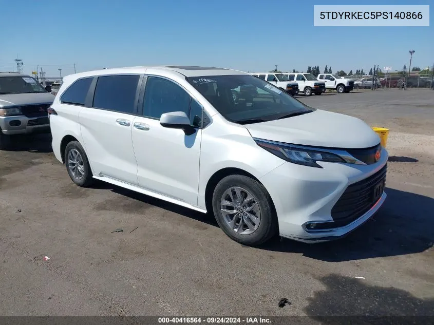 5TDYRKEC5PS140866 2023 Toyota Sienna Xle