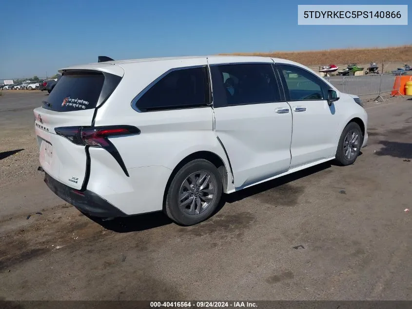 5TDYRKEC5PS140866 2023 Toyota Sienna Xle