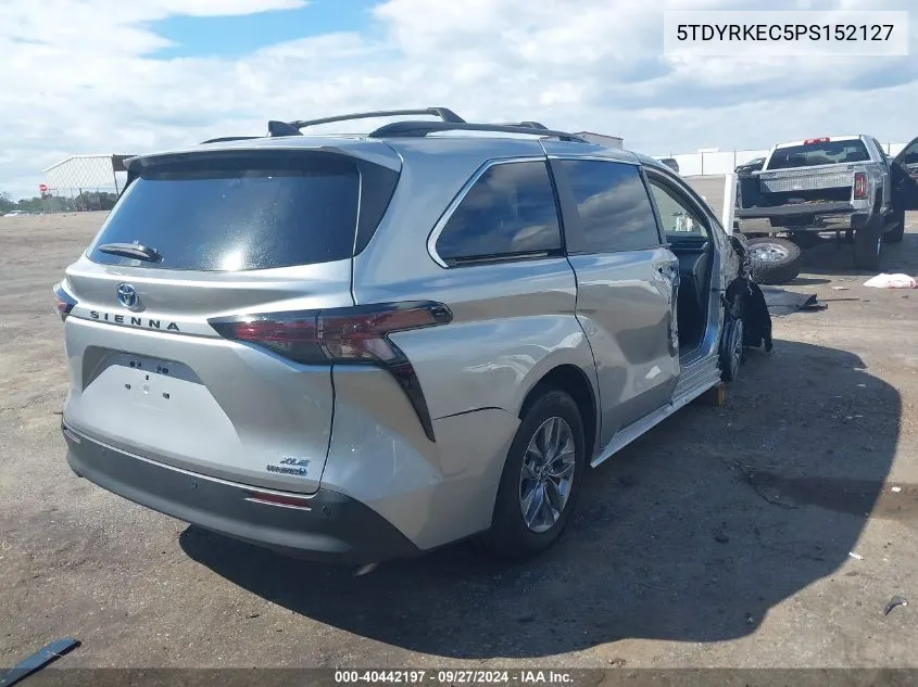 2023 Toyota Sienna Xle VIN: 5TDYRKEC5PS152127 Lot: 40442197