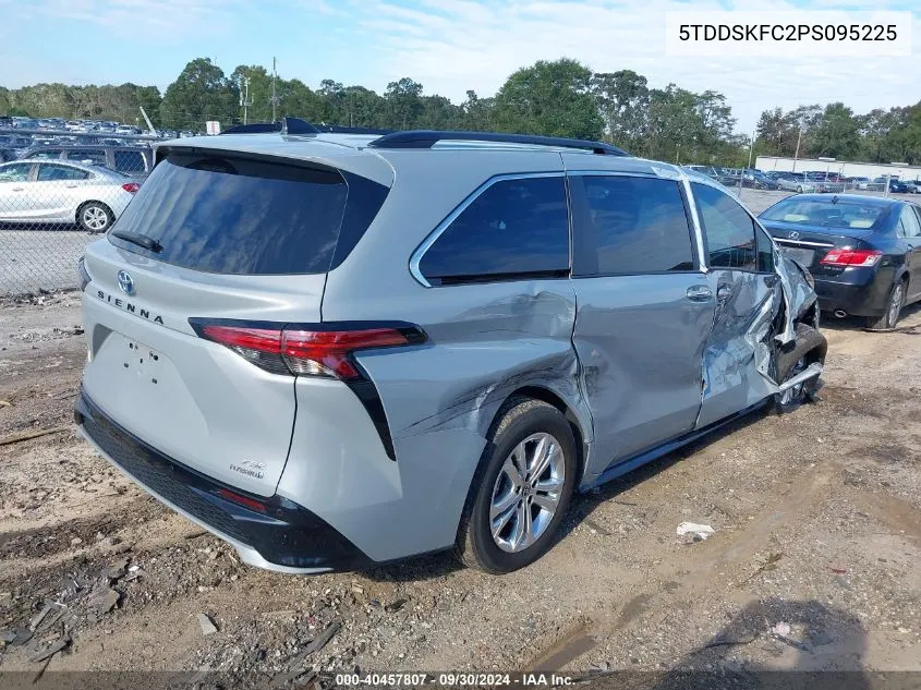 2023 Toyota Sienna Xse VIN: 5TDDSKFC2PS095225 Lot: 40457807