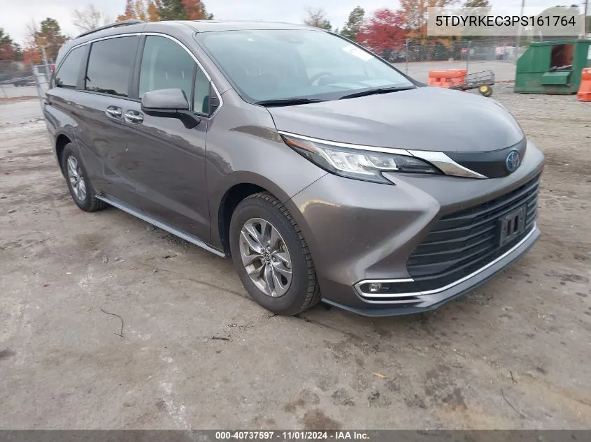 2023 Toyota Sienna Xle VIN: 5TDYRKEC3PS161764 Lot: 40737597