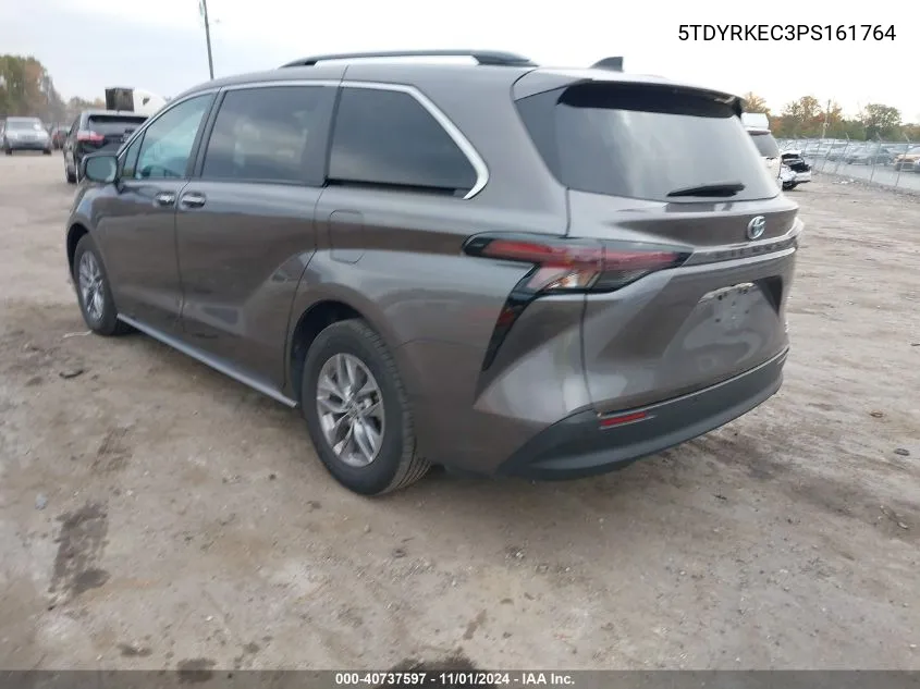 2023 Toyota Sienna Xle VIN: 5TDYRKEC3PS161764 Lot: 40737597