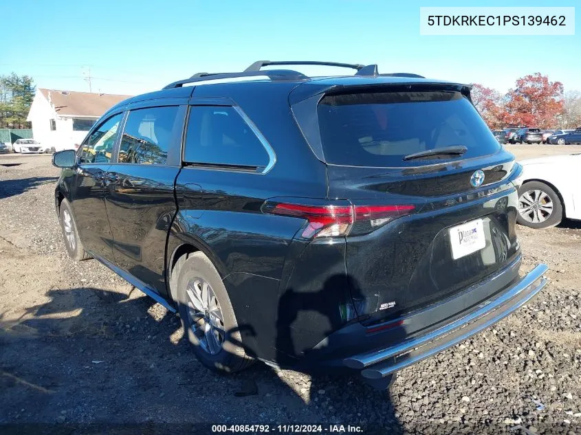 2023 Toyota Sienna Le VIN: 5TDKRKEC1PS139462 Lot: 40854792