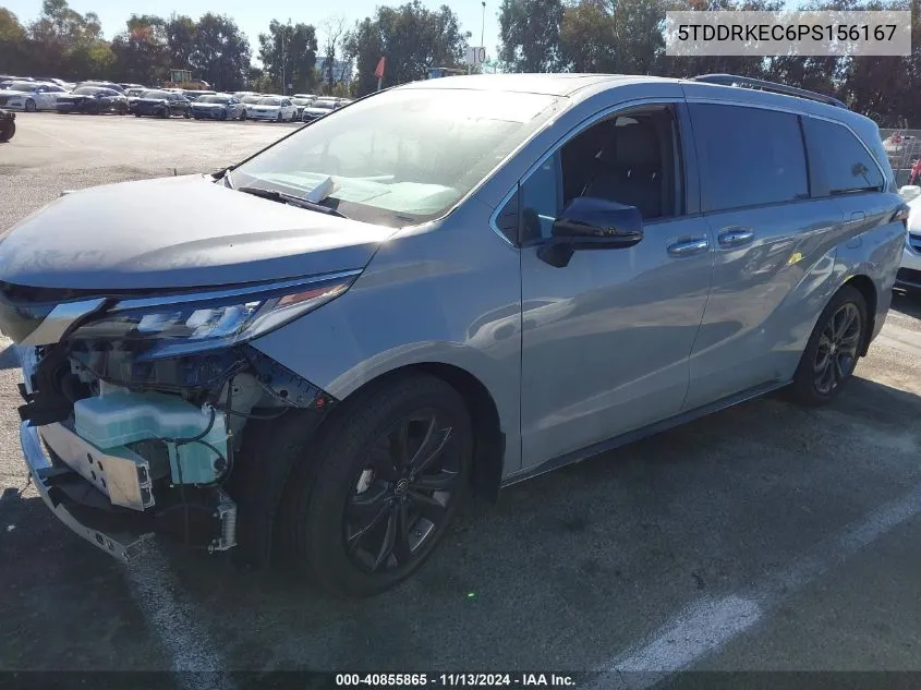 5TDDRKEC6PS156167 2023 Toyota Sienna Xse