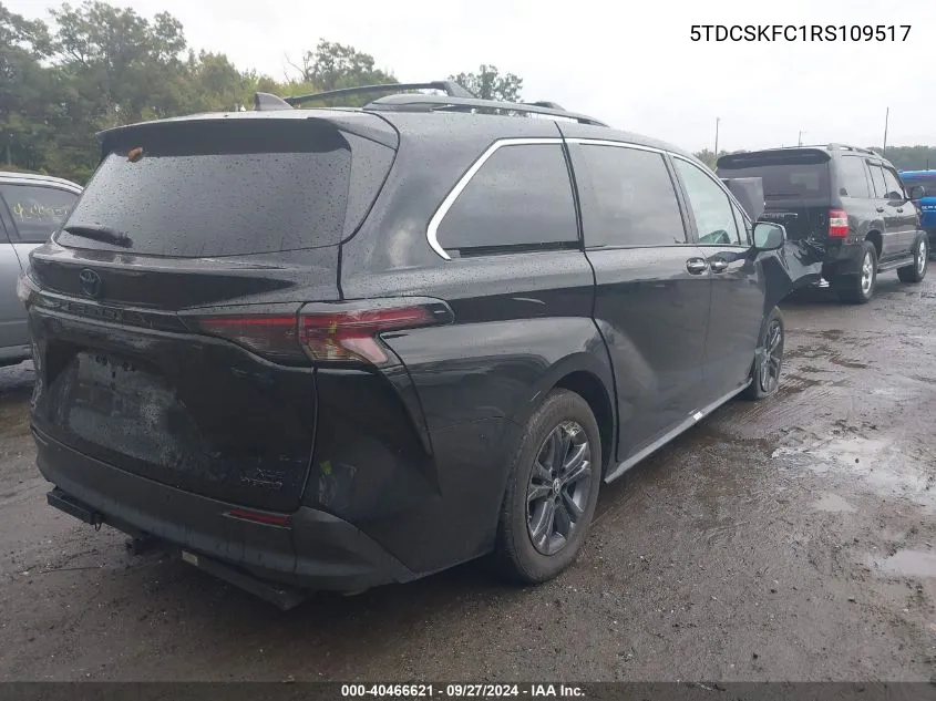 2024 Toyota Sienna Woodland Edition VIN: 5TDCSKFC1RS109517 Lot: 40466621