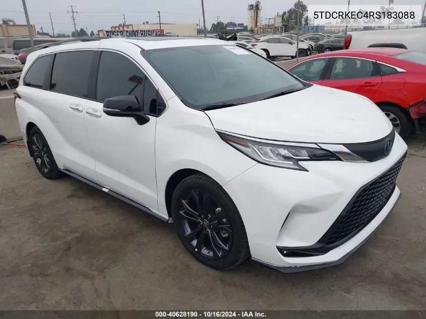 5TDCRKEC4RS183088 2024 Toyota Sienna Xse