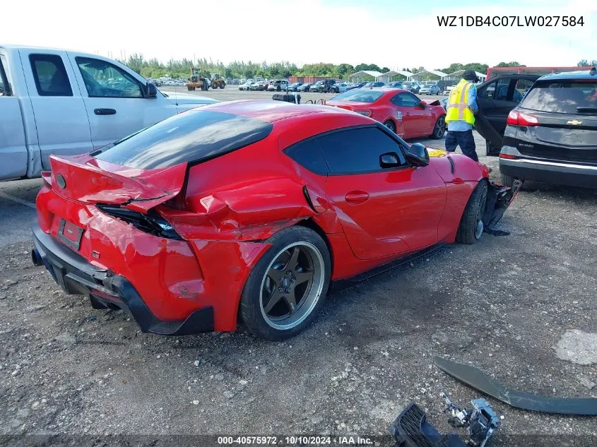 WZ1DB4C07LW027584 2020 Toyota Gr Supra 3.0