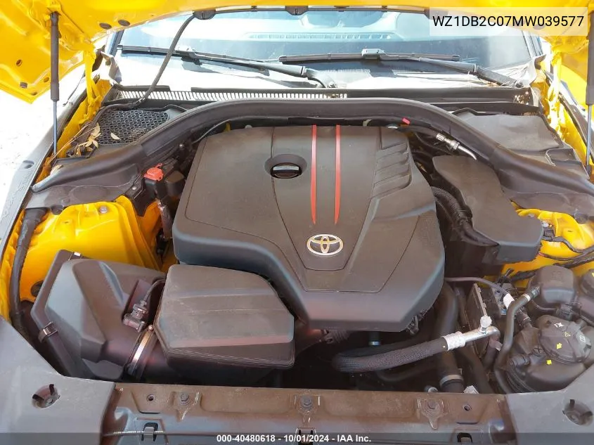 WZ1DB2C07MW039577 2021 Toyota Supra