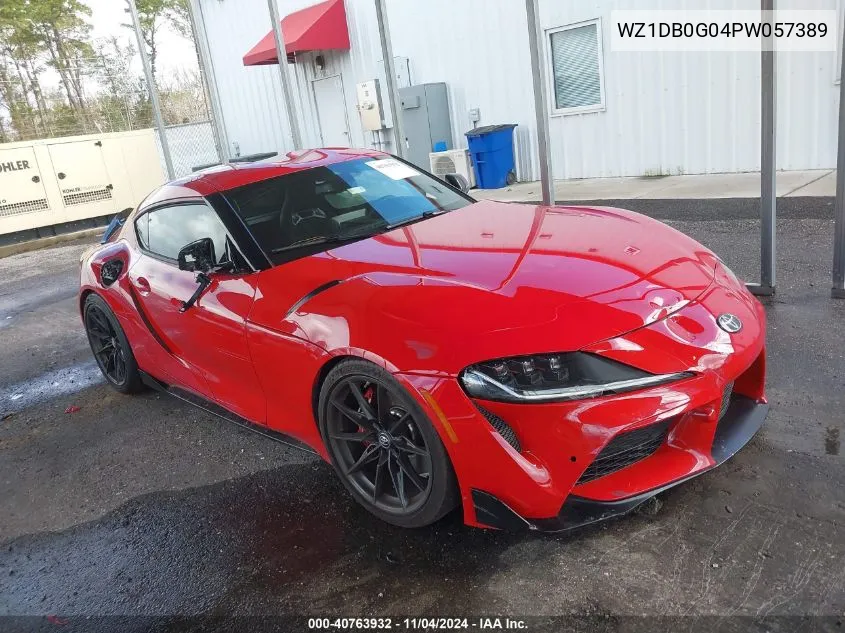 2023 Toyota Gr Supra 3.0 Premium VIN: WZ1DB0G04PW057389 Lot: 40763932