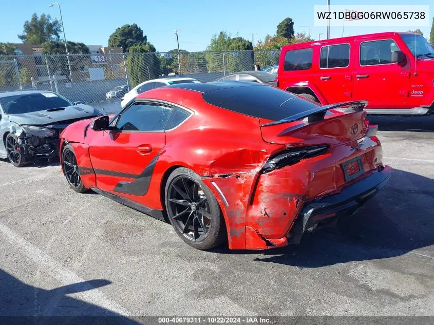 2024 Toyota Gr Supra 45Th Anniversary Edition VIN: WZ1DB0G06RW065738 Lot: 40679311