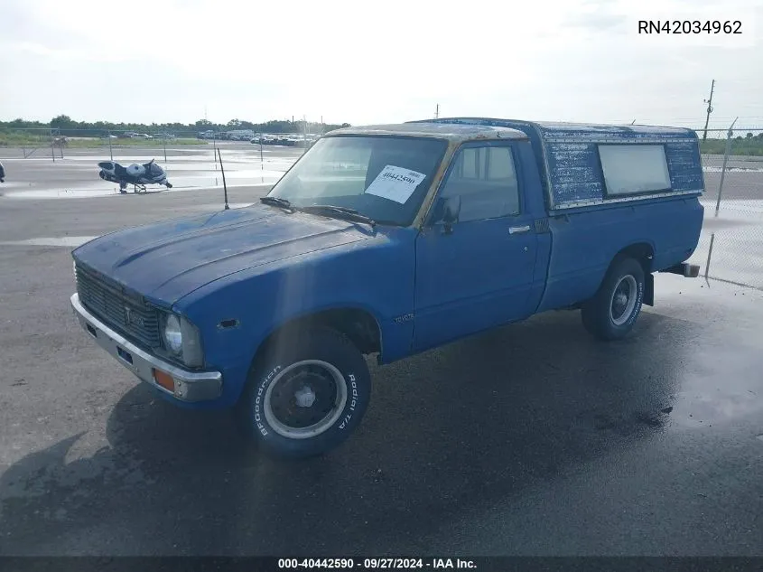 1979 Toyota T100 VIN: RN42034962 Lot: 40442590