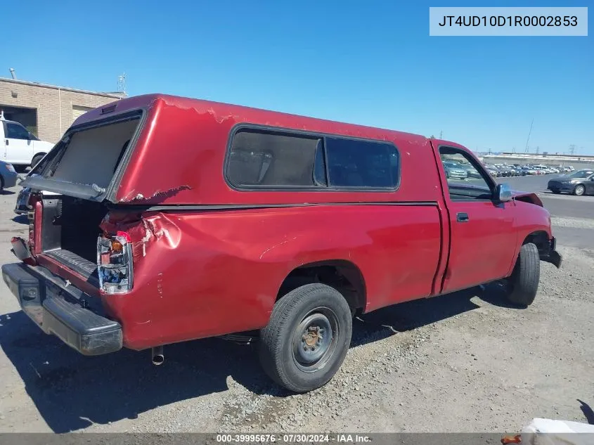 1994 Toyota T100 VIN: JT4UD10D1R0002853 Lot: 39995676