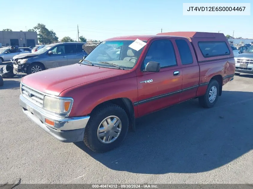 1995 Toyota T100 Xtracab/Dx VIN: JT4VD12E6S0004467 Lot: 40474312