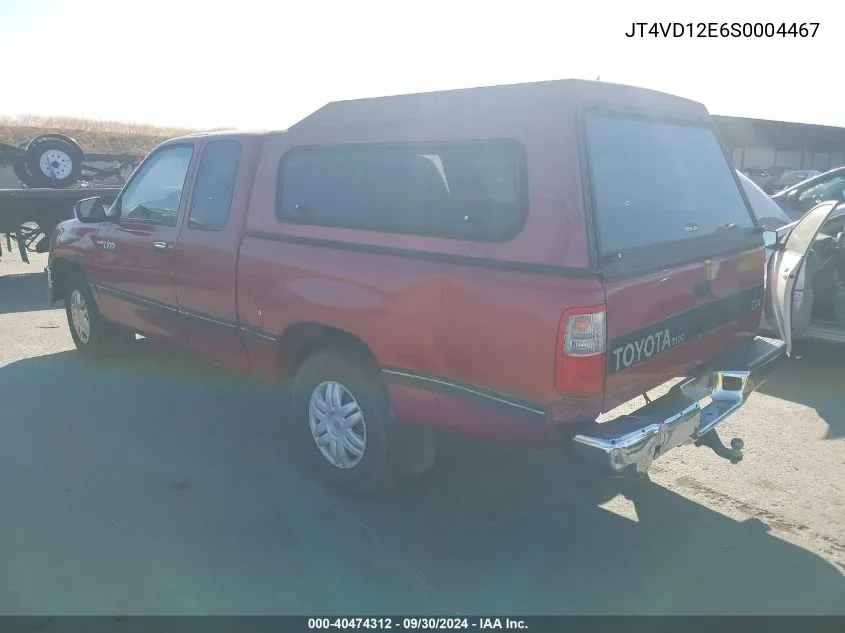 JT4VD12E6S0004467 1995 Toyota T100 Xtracab/Dx