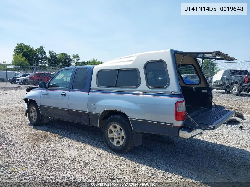 1996 Toyota T100 Xtracab Sr5 VIN: JT4TN14D5T0019648 Lot: 40162145