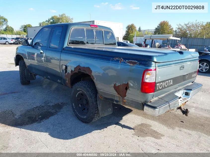 JT4UN22D0T0029808 1996 Toyota T100 Xtracab