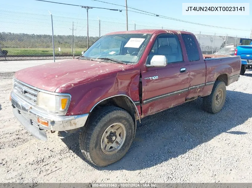 1996 Toyota T100 Xtracab Sr5 VIN: JT4UN24DXT0023141 Lot: 40531043