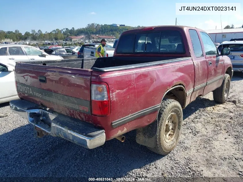 1996 Toyota T100 Xtracab Sr5 VIN: JT4UN24DXT0023141 Lot: 40531043