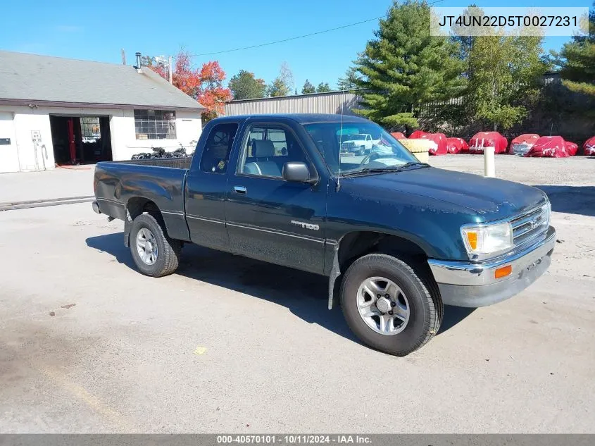 1996 Toyota T100 Xtracab VIN: JT4UN22D5T0027231 Lot: 40570101