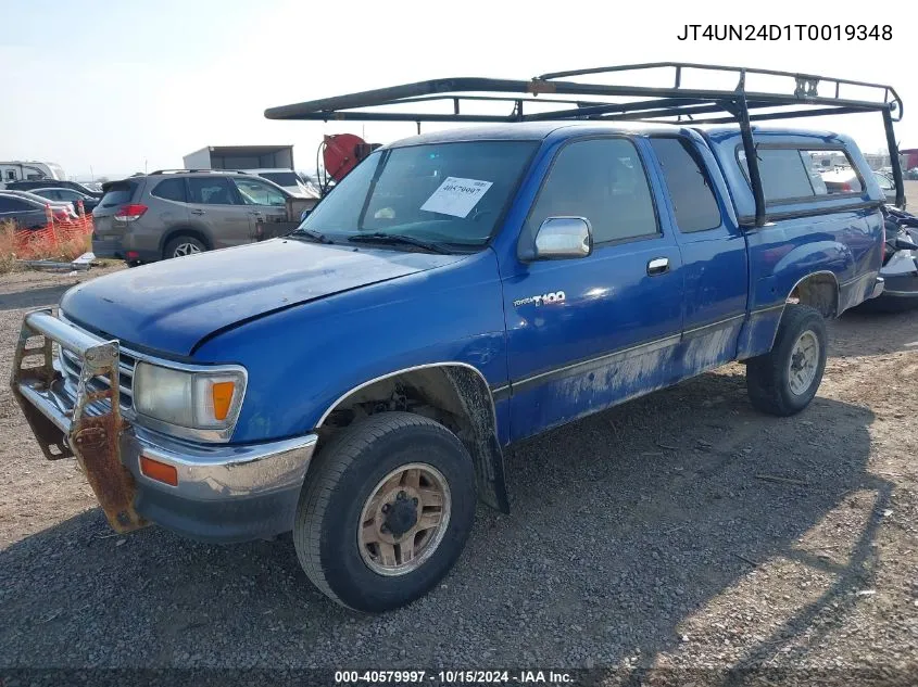 1996 Toyota T100 Xtracab Sr5 VIN: JT4UN24D1T0019348 Lot: 40579997