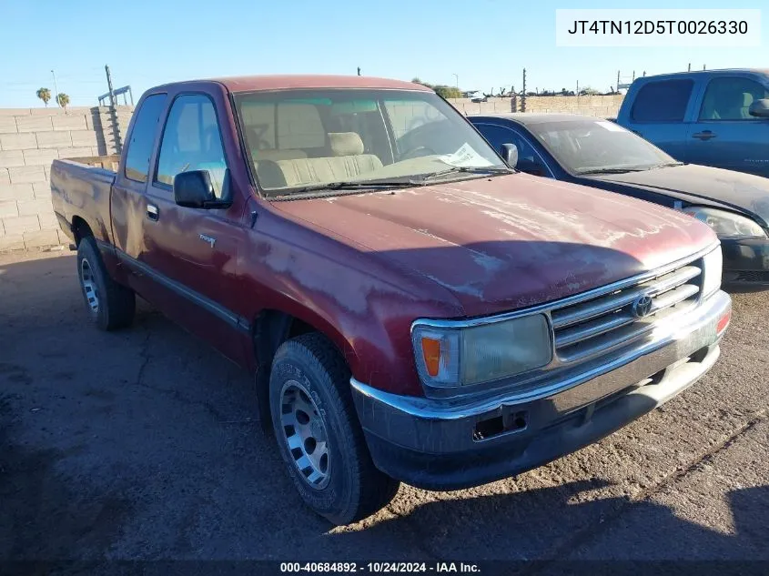 1996 Toyota T100 Xtracab VIN: JT4TN12D5T0026330 Lot: 40684892