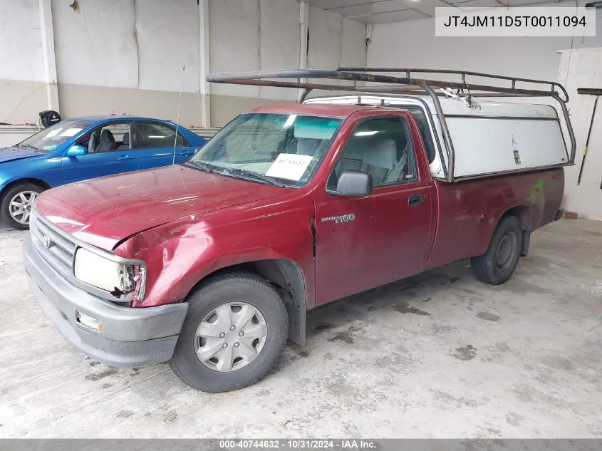 1996 Toyota T100 VIN: JT4JM11D5T0011094 Lot: 40744632