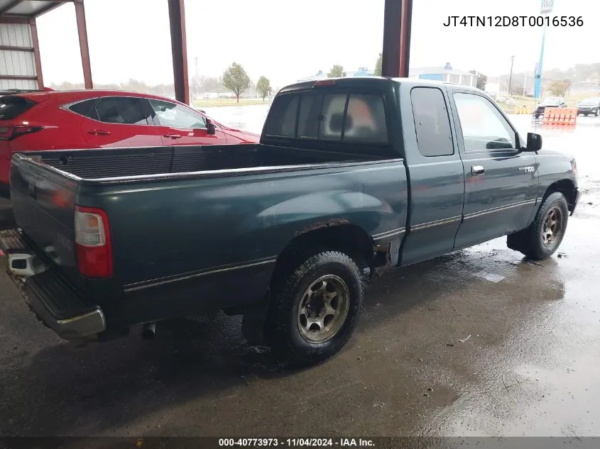 1996 Toyota T100 Xtracab VIN: JT4TN12D8T0016536 Lot: 40773973