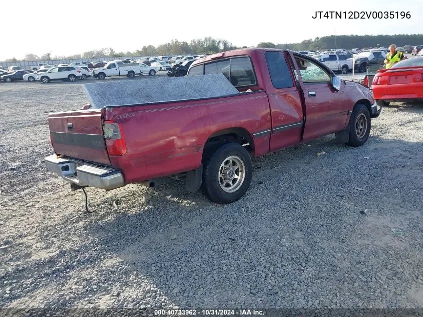 1997 Toyota T100 Dx V6 VIN: JT4TN12D2V0035196 Lot: 40733962