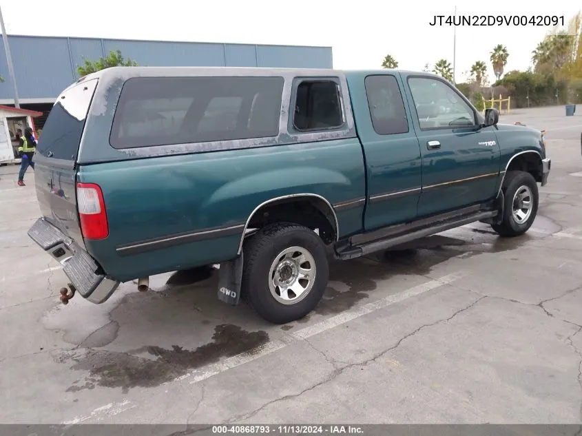 1997 Toyota T100 Dx V6 VIN: JT4UN22D9V0042091 Lot: 40868793