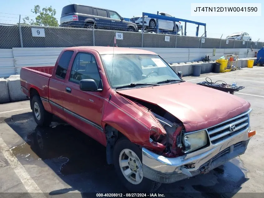 1998 Toyota T100 Dx V6 VIN: JT4TN12D1W0041590 Lot: 40208012