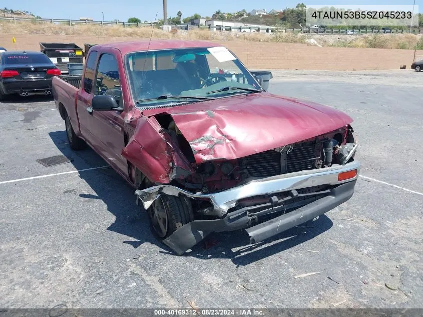 1995 Toyota Tacoma Xtracab VIN: 4TAUN53B5SZ045233 Lot: 40169312