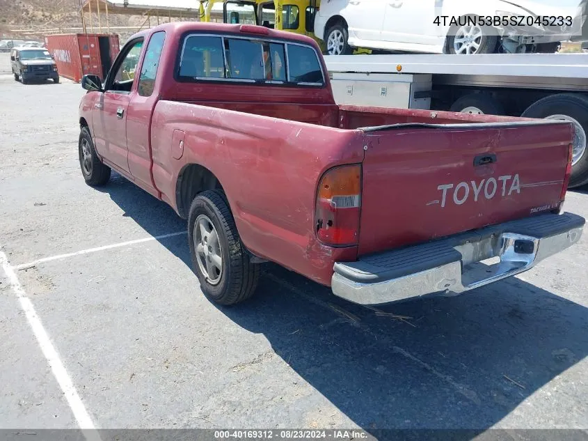 1995 Toyota Tacoma Xtracab VIN: 4TAUN53B5SZ045233 Lot: 40169312