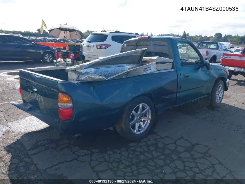 4TAUN41B4SZ000538 1995 Toyota Tacoma