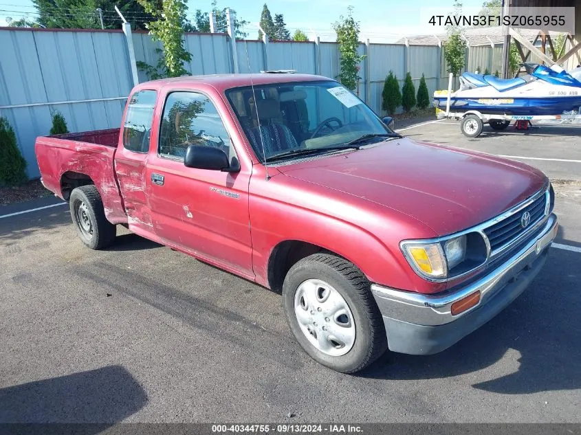 1995 Toyota Tacoma Xtracab VIN: 4TAVN53F1SZ065955 Lot: 40344755