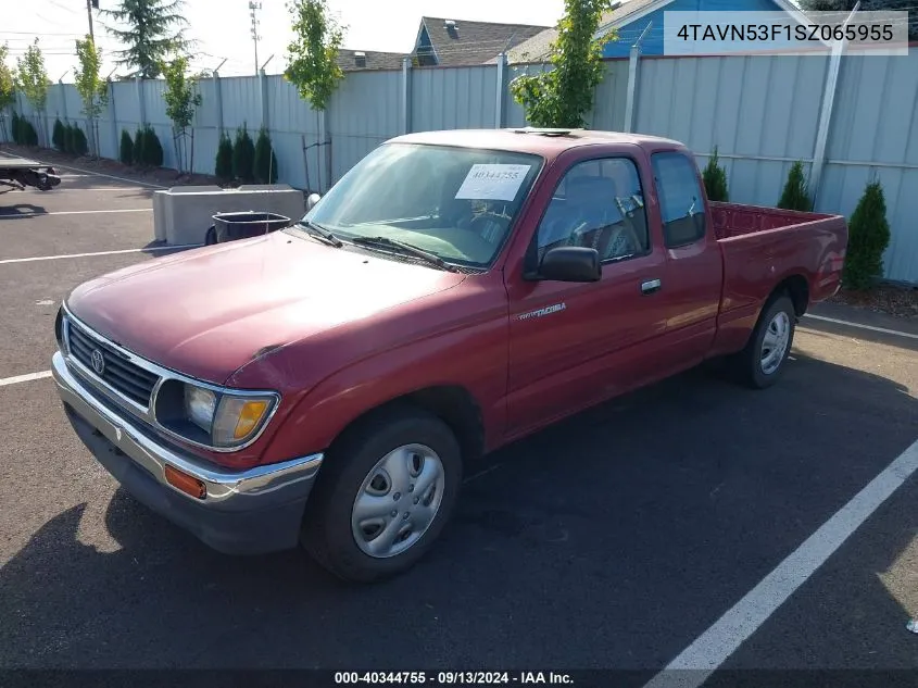 1995 Toyota Tacoma Xtracab VIN: 4TAVN53F1SZ065955 Lot: 40344755