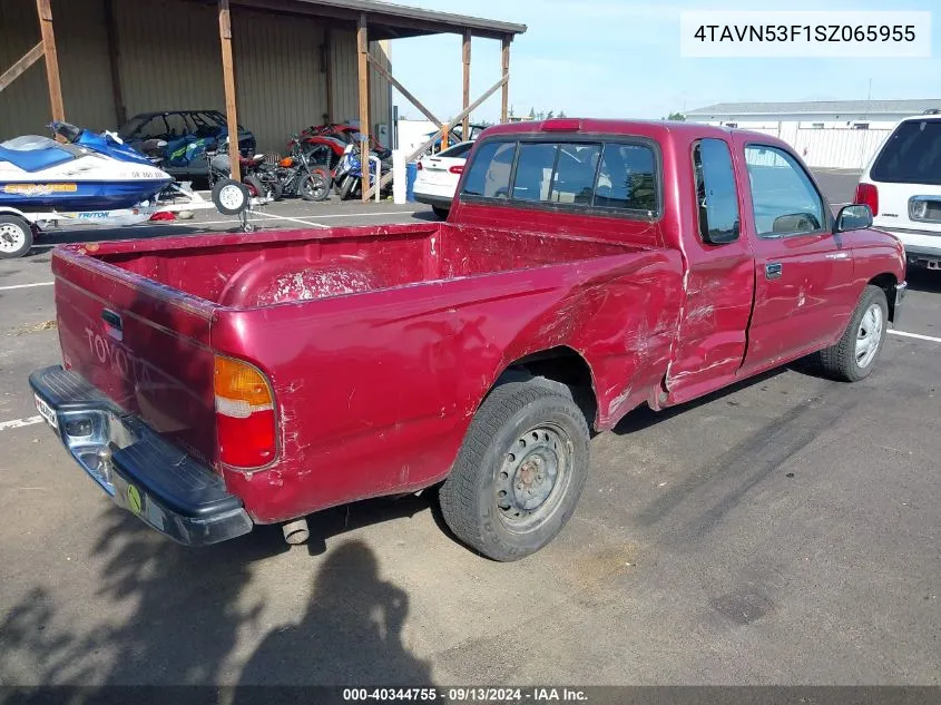 1995 Toyota Tacoma Xtracab VIN: 4TAVN53F1SZ065955 Lot: 40344755