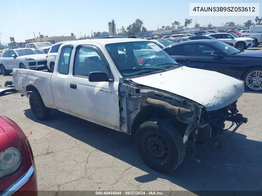 1995 Toyota Tacoma Xtracab VIN: 4TAUN53B9SZ053612 Lot: 40458048