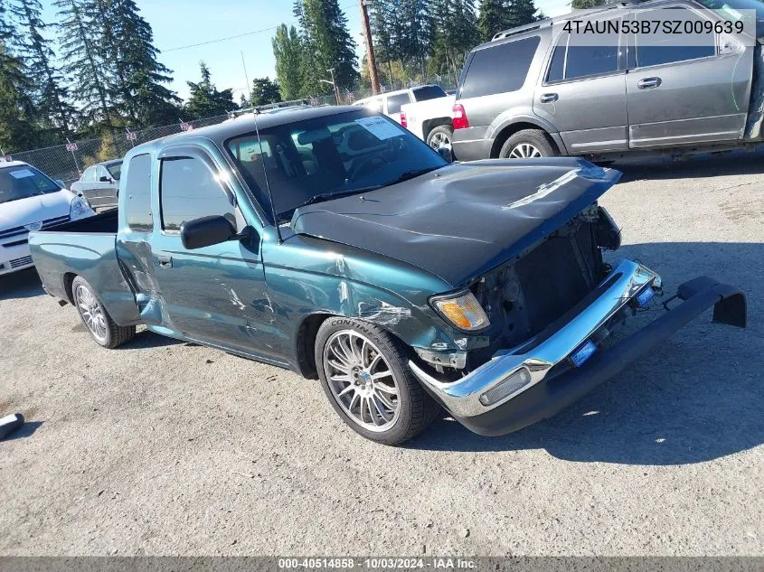 1995 Toyota Tacoma Xtracab VIN: 4TAUN53B7SZ009639 Lot: 40514858