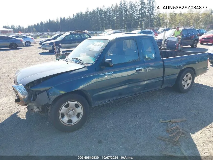 1995 Toyota Tacoma Xtracab VIN: 4TAUN53B2SZ084877 Lot: 40540830