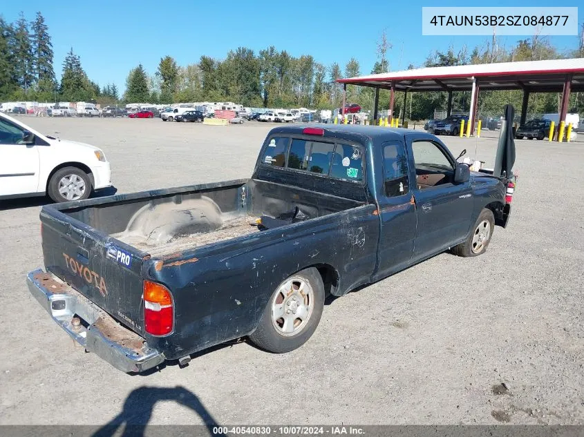 1995 Toyota Tacoma Xtracab VIN: 4TAUN53B2SZ084877 Lot: 40540830