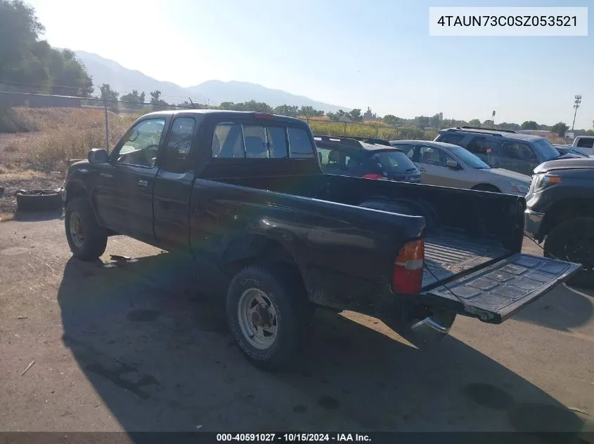 1995 Toyota Tacoma Xtracab VIN: 4TAUN73C0SZ053521 Lot: 40591027