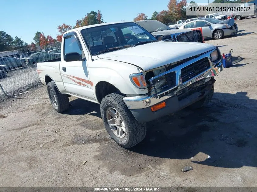 1995 Toyota Tacoma VIN: 4TAUN61C4SZ060632 Lot: 40670846