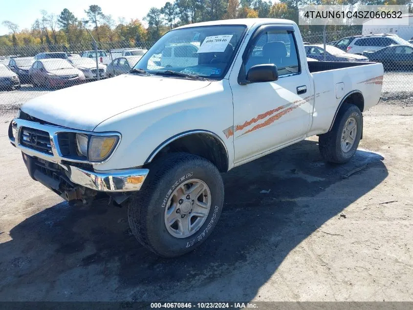 1995 Toyota Tacoma VIN: 4TAUN61C4SZ060632 Lot: 40670846