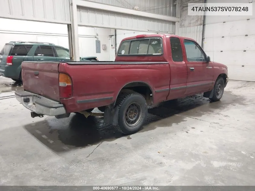 1995 Toyota Tacoma VIN: 4TAUN537SV078248 Lot: 40690577