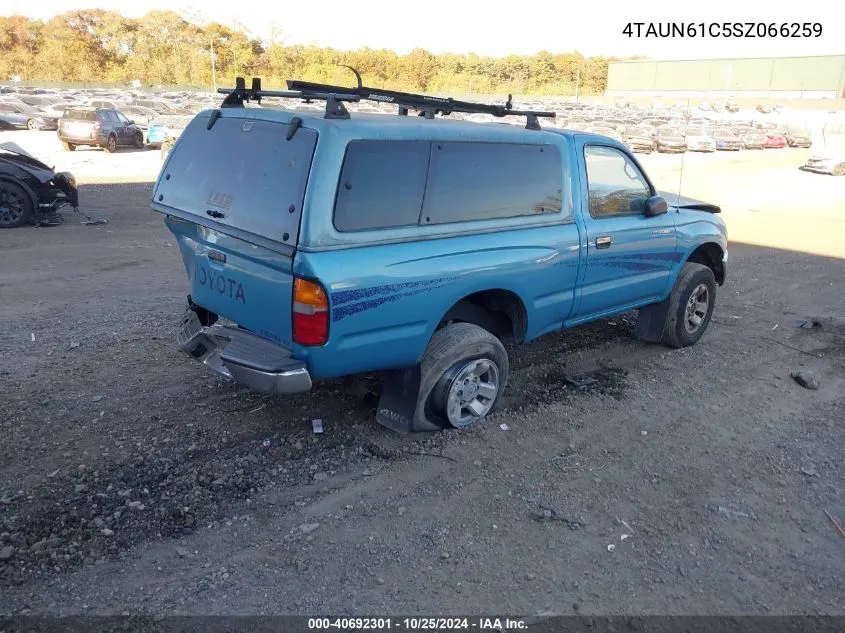 1995 Toyota Tacoma VIN: 4TAUN61C5SZ066259 Lot: 40692301