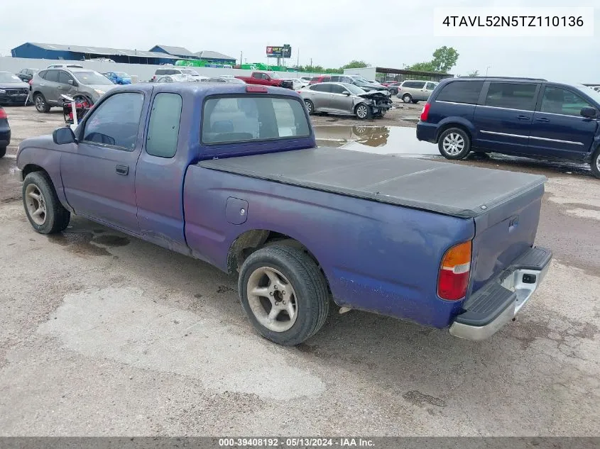 4TAVL52N5TZ110136 1996 Toyota Tacoma Xtracab